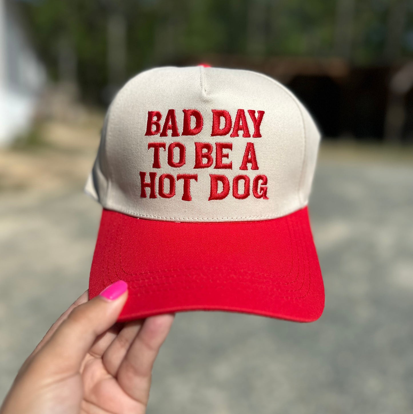 Bad Day To Be A Hot Dog Hat