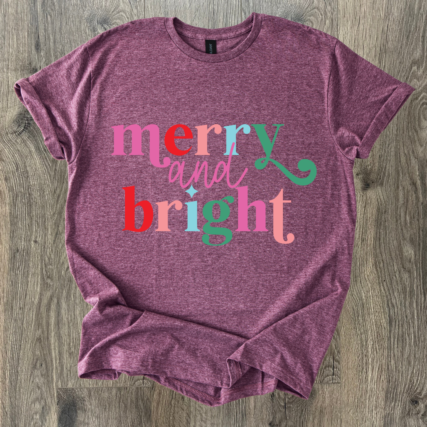 Merry and Bright Short Sleeve
