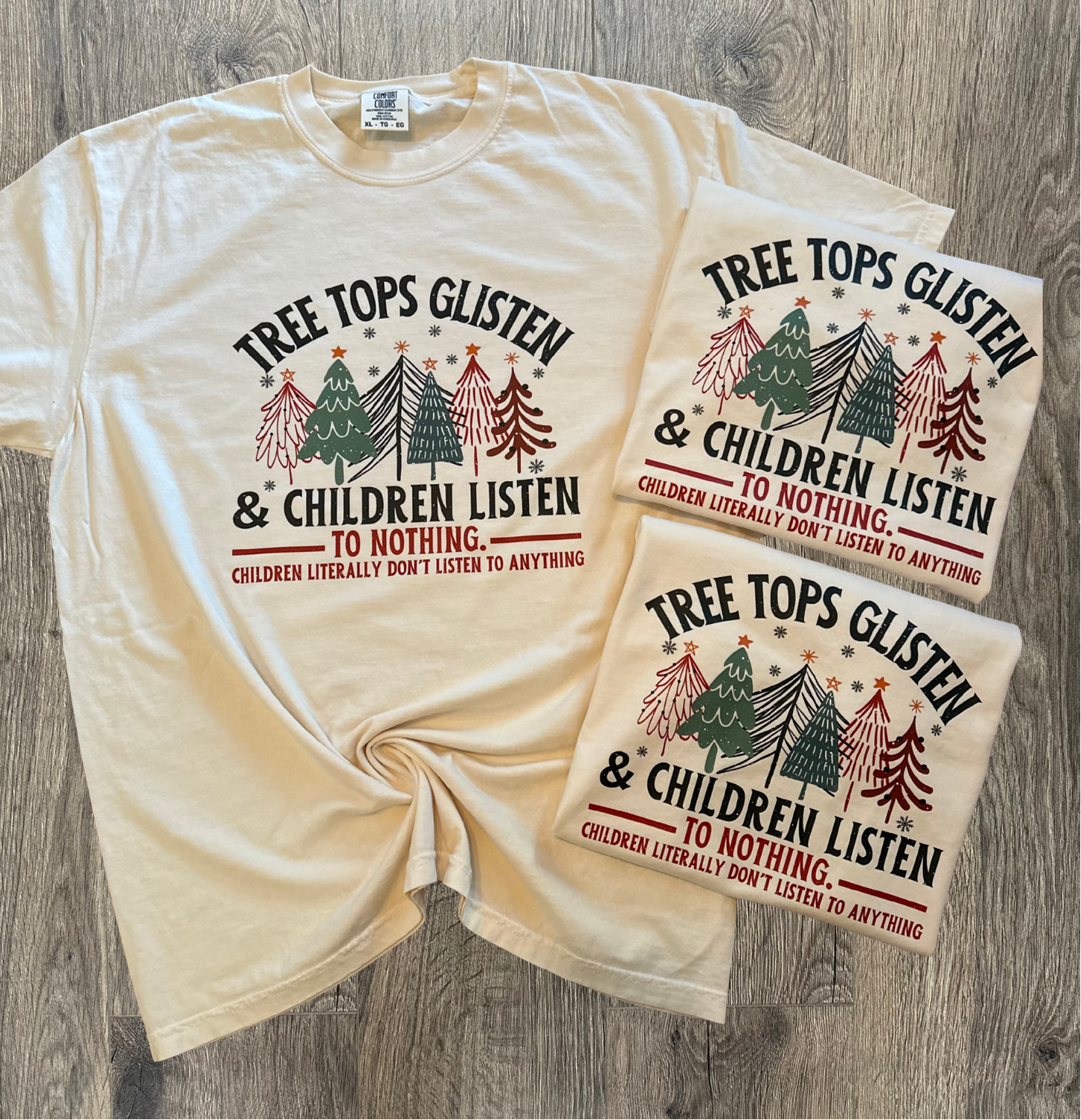 Tree Tops Glisten Short Sleeve
