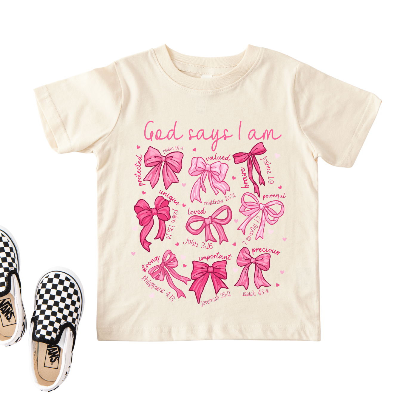 God Says I Am Bows Shirt