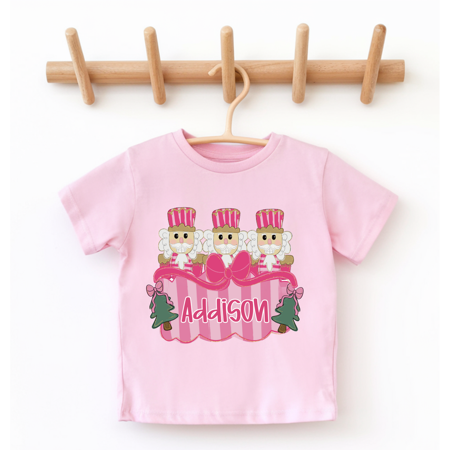 Girls Nutcracker Name Short Sleeve