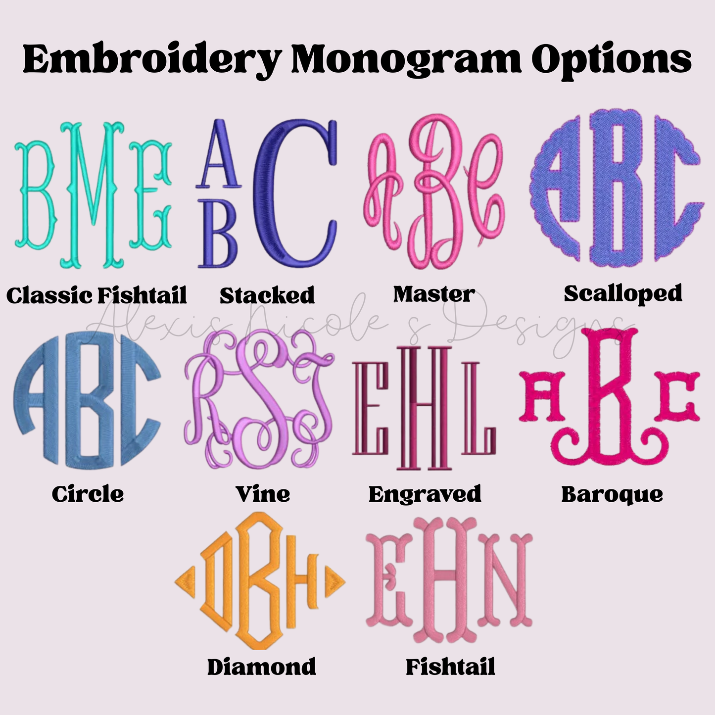 Embroidered Monogram Leopard Sweatshirt