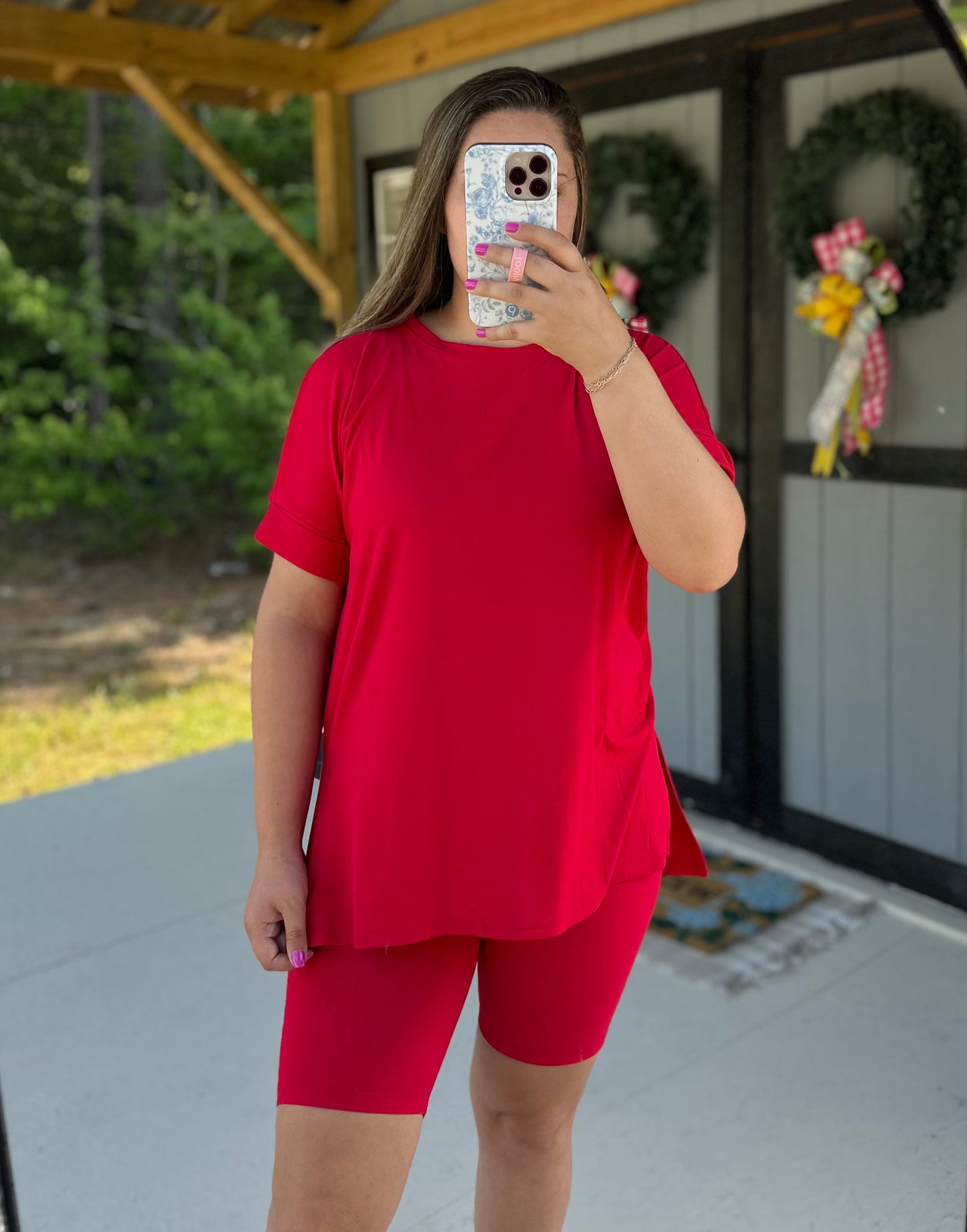 Ruby Tee & Biker Short Set