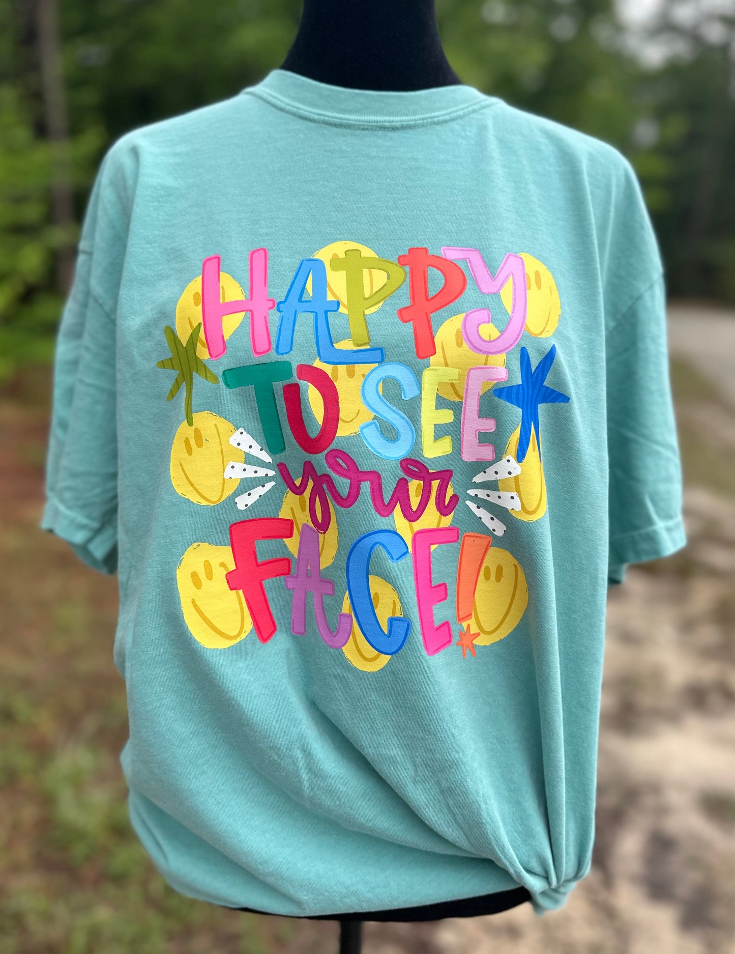 Happy To See Your Face Short Sleeve