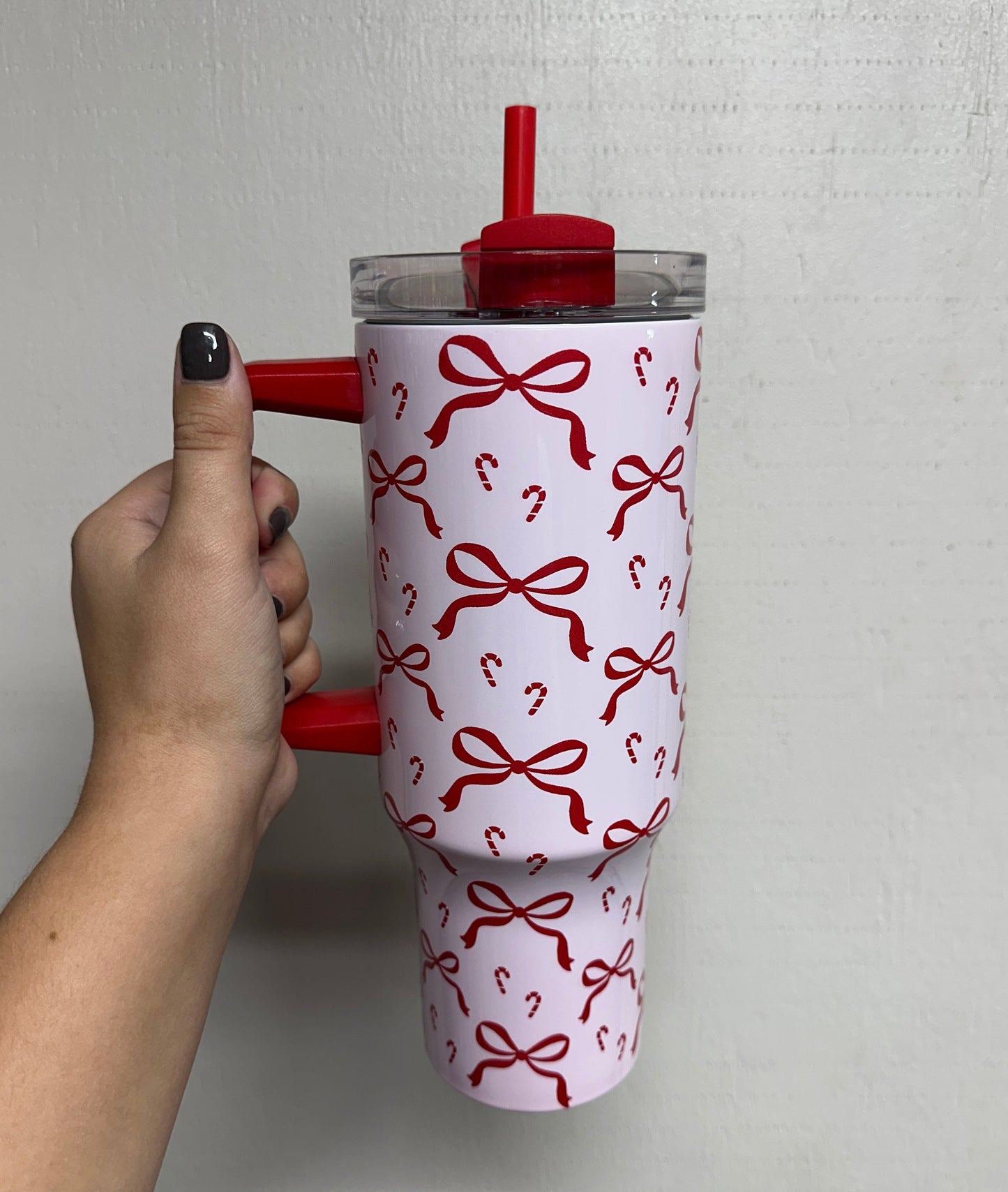 Bows & Candy Canes Tumbler