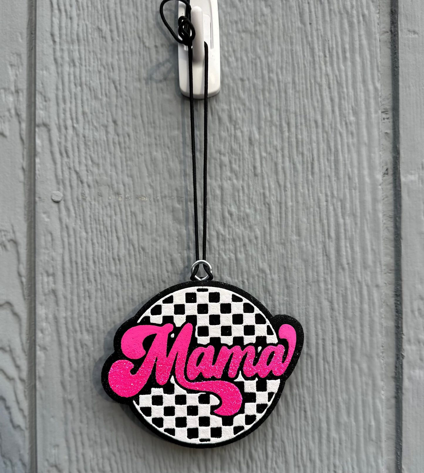 Checkered & Pink Mama Freshie