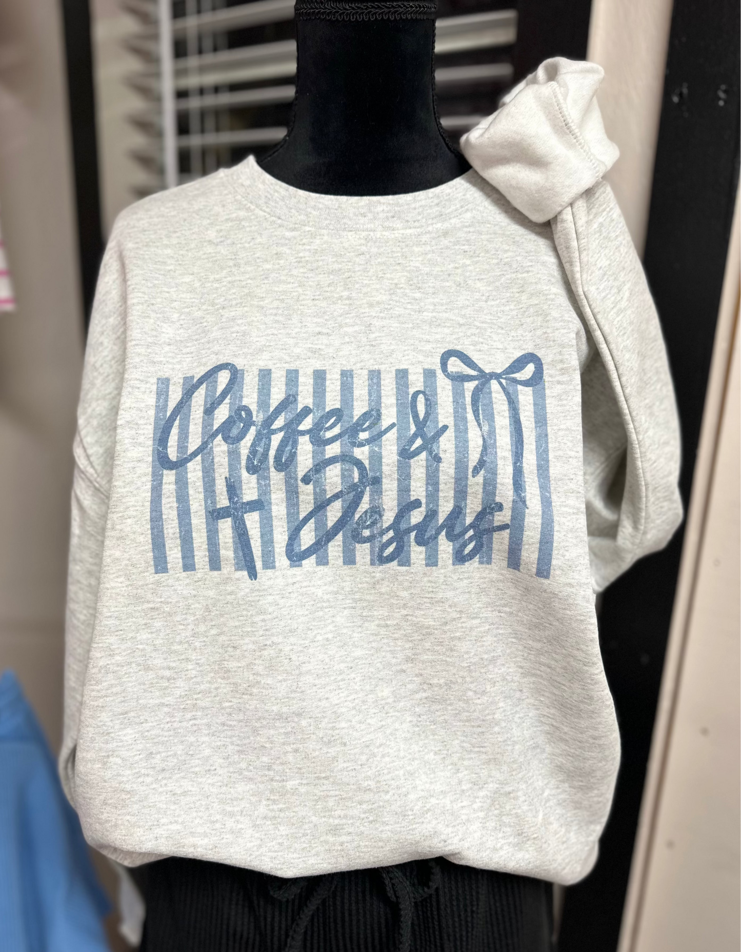 Coffee & Jesus Shirt-2 Design Color Options