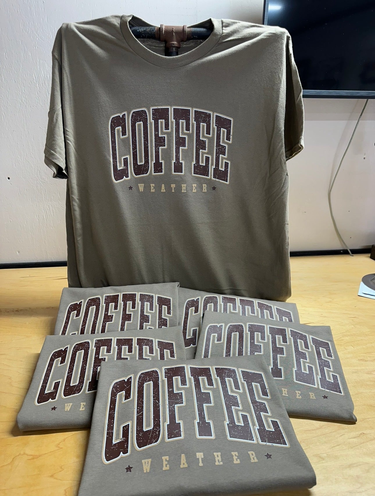 Coffee Weather Short Sleeve