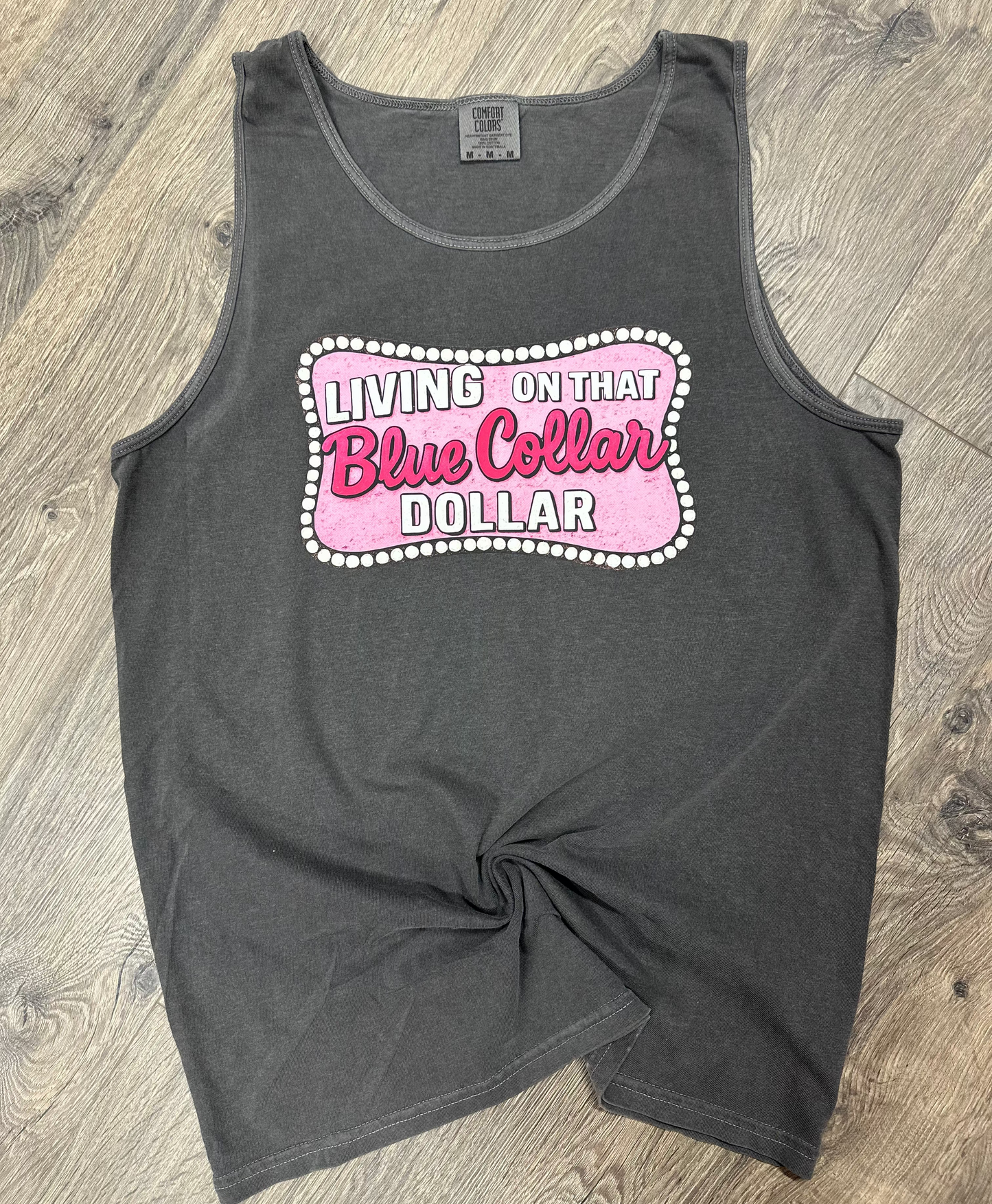 Blue Collar Dollar Tank Top