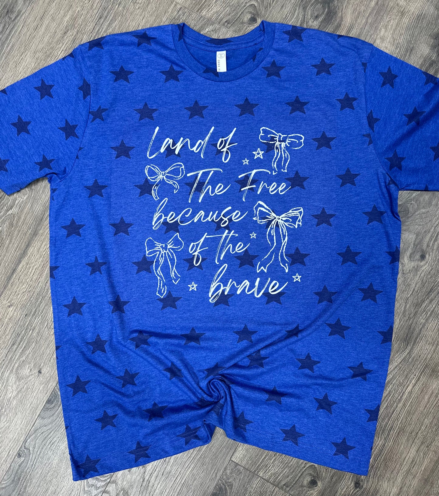 Land Of The Free Short Sleeve