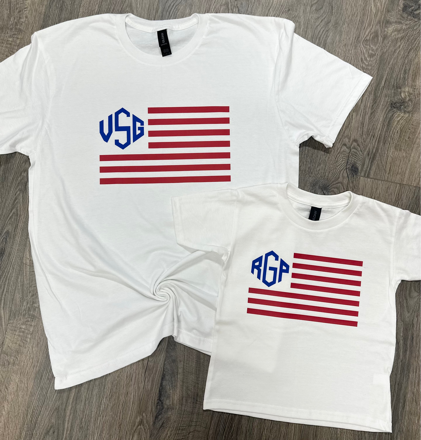 Flag Monogram Short Sleeve
