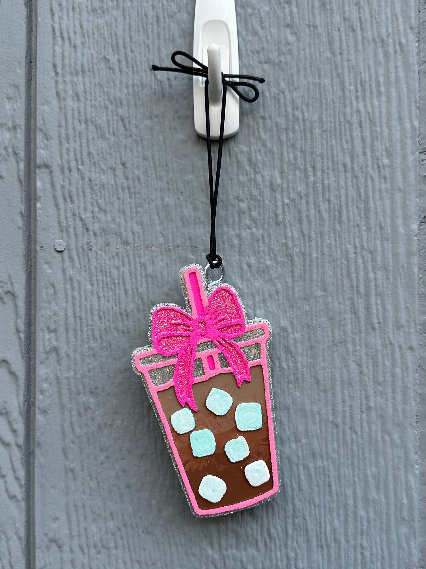 Iced Coffee & Bow Freshie