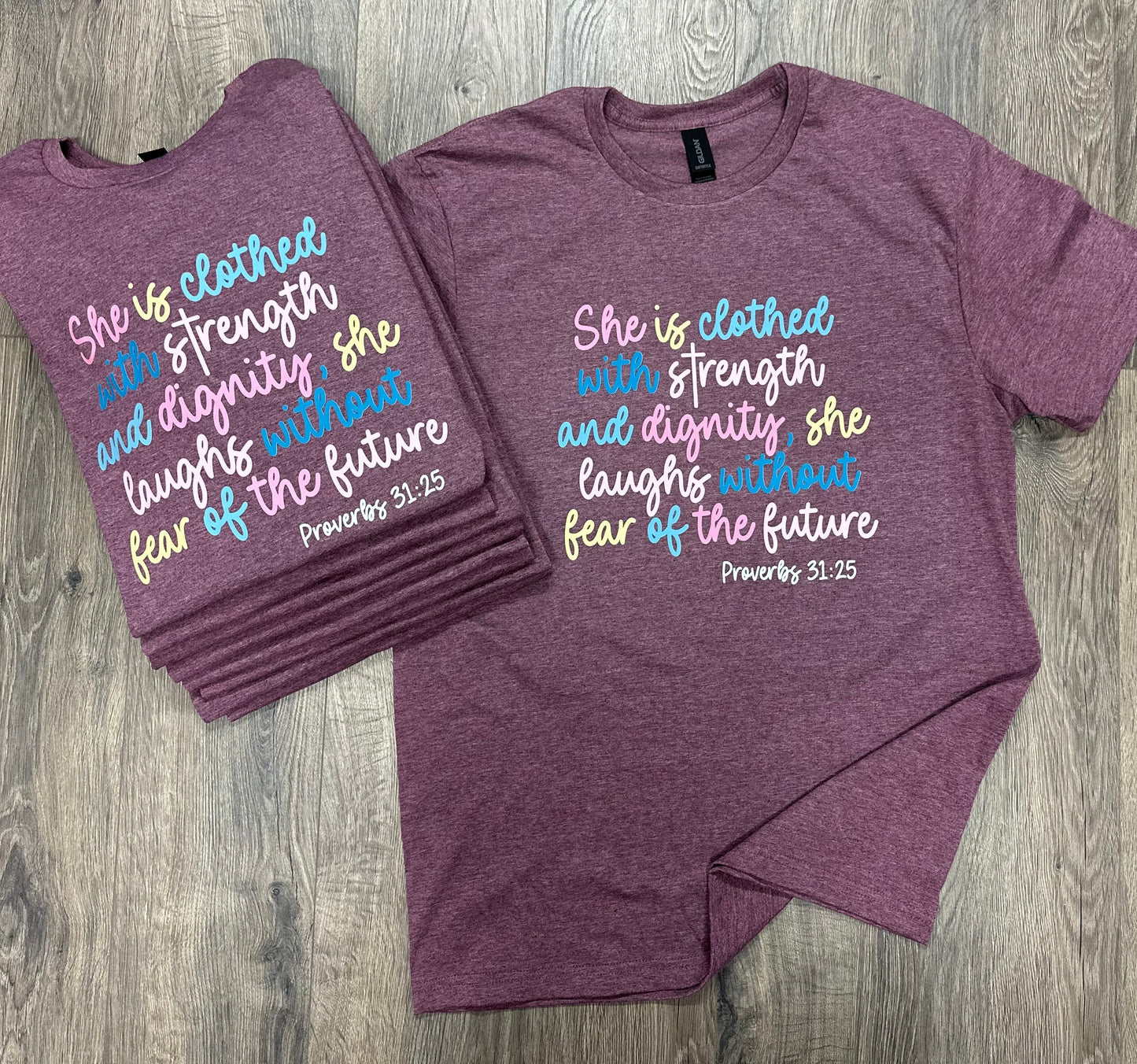 Proverbs 31:25 Short Sleeve