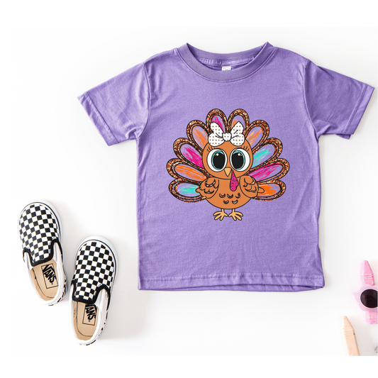 Glitter Turkey Short Sleeve