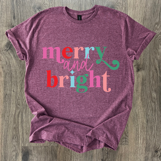 Merry and Bright Short Sleeve