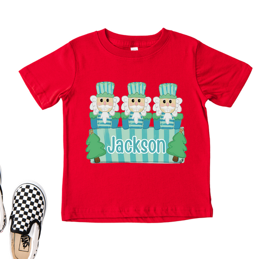 Boys Nutcracker Name Short Sleeve