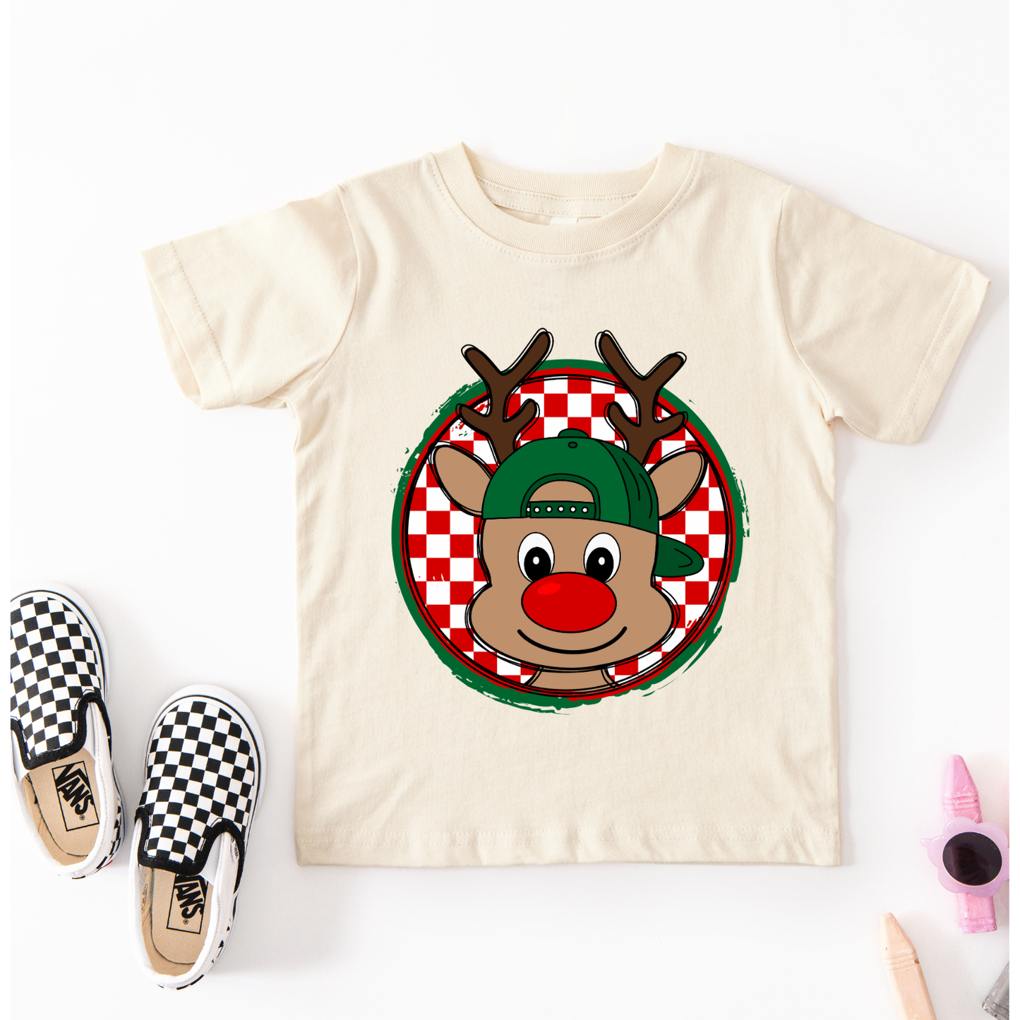 Boy Reindeer Short Sleeve