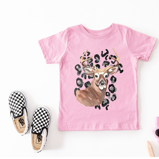 Leopard Deer Short Sleeve
