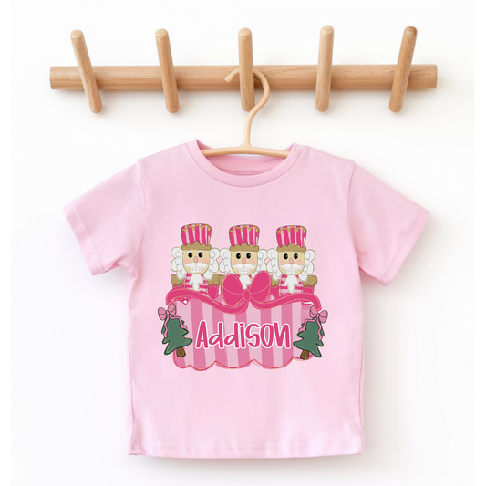 Girls Nutcracker Name Short Sleeve