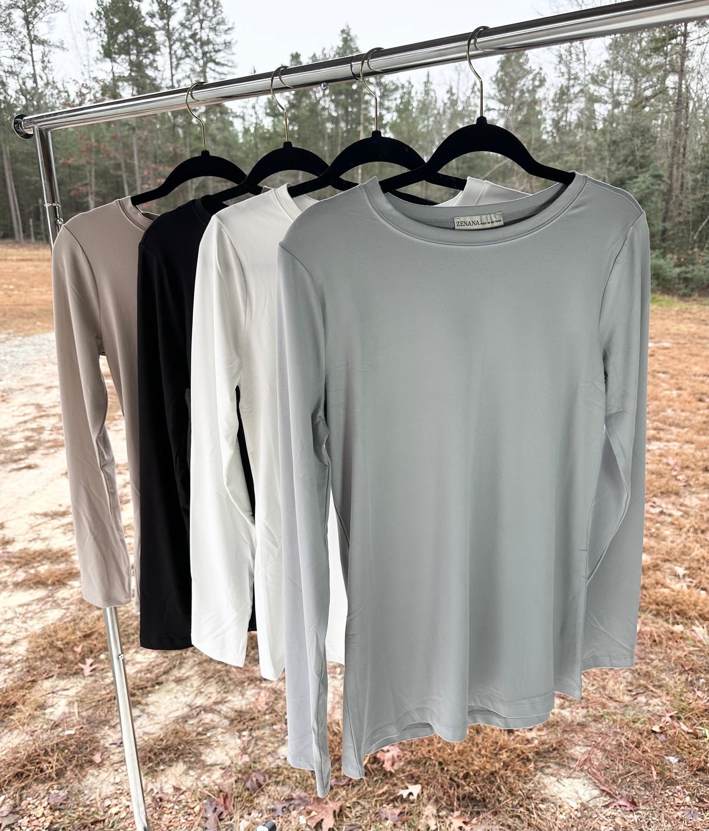 Basic Soft Long Sleeve-4 Color Options