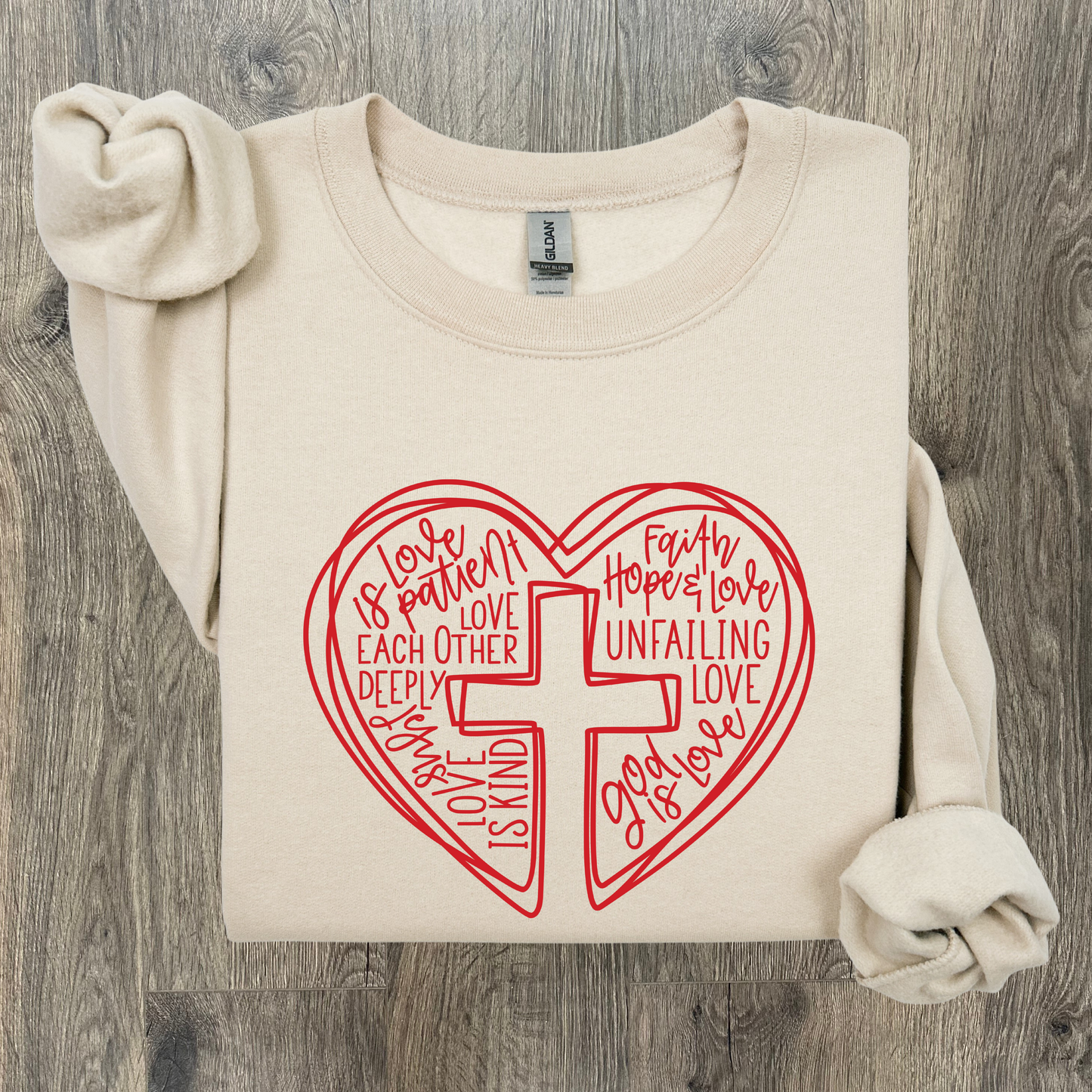 Cross & Heart Sweatshirt