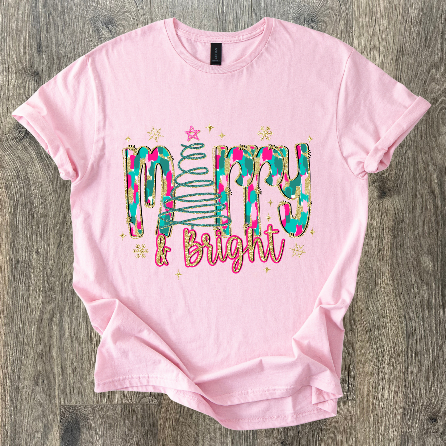 Merry & Bright Short Sleeve