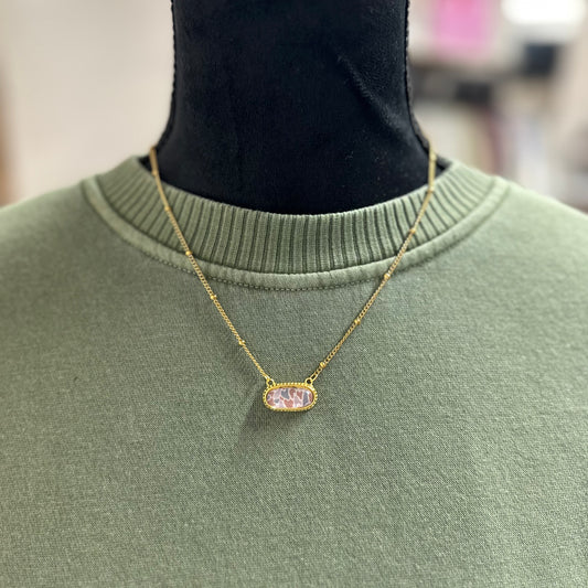 Camo Necklace