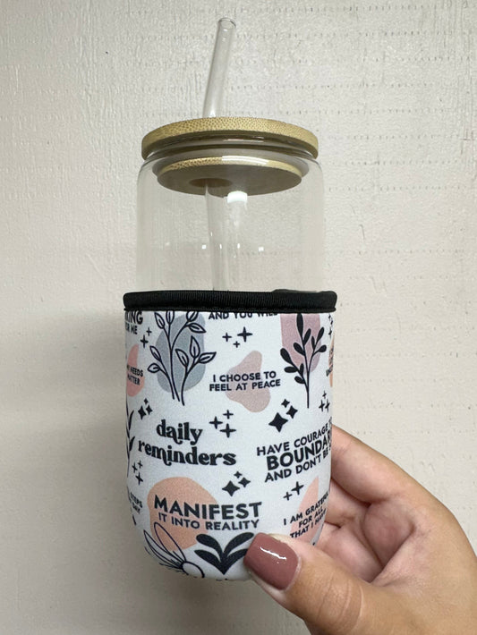 Daily Reminders Coffee Sleeve