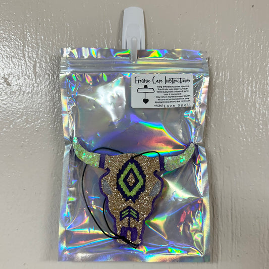Aztec Bull Car Freshie