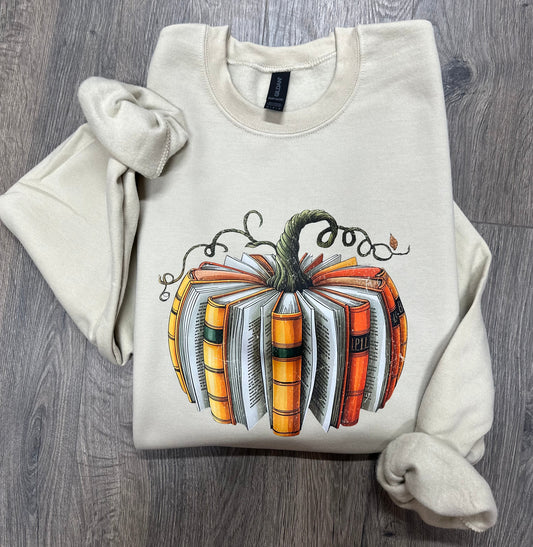 Pumpkin Book Sweatshirt