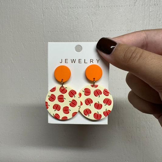 Pumpkin Earrings