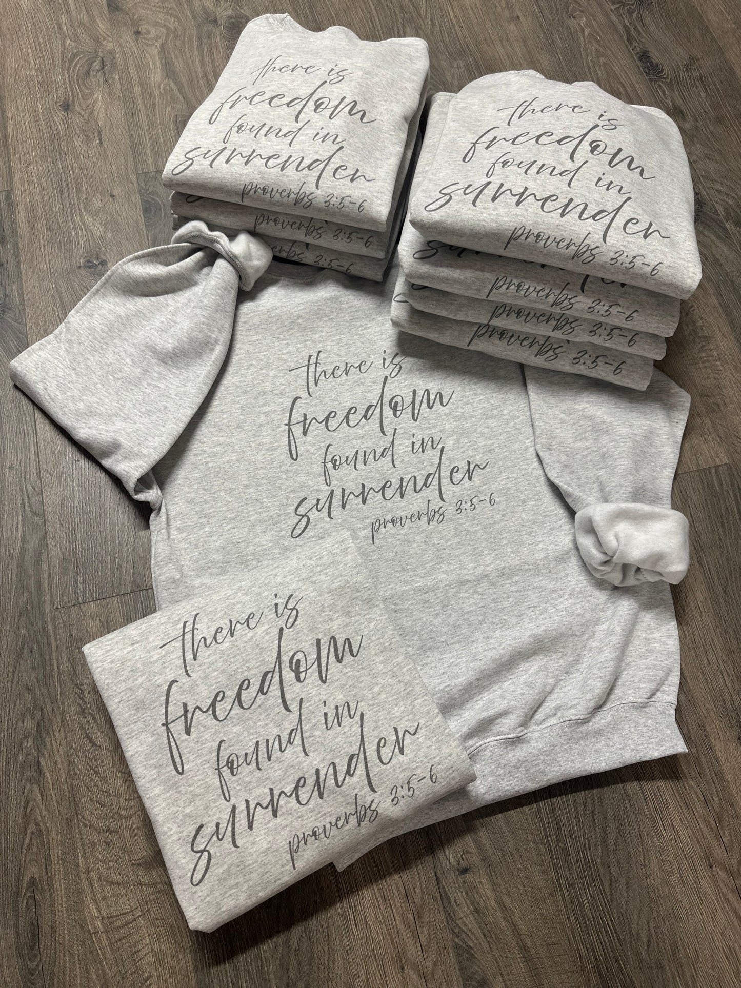 Proverbs 3:5-6 Sweatshirt