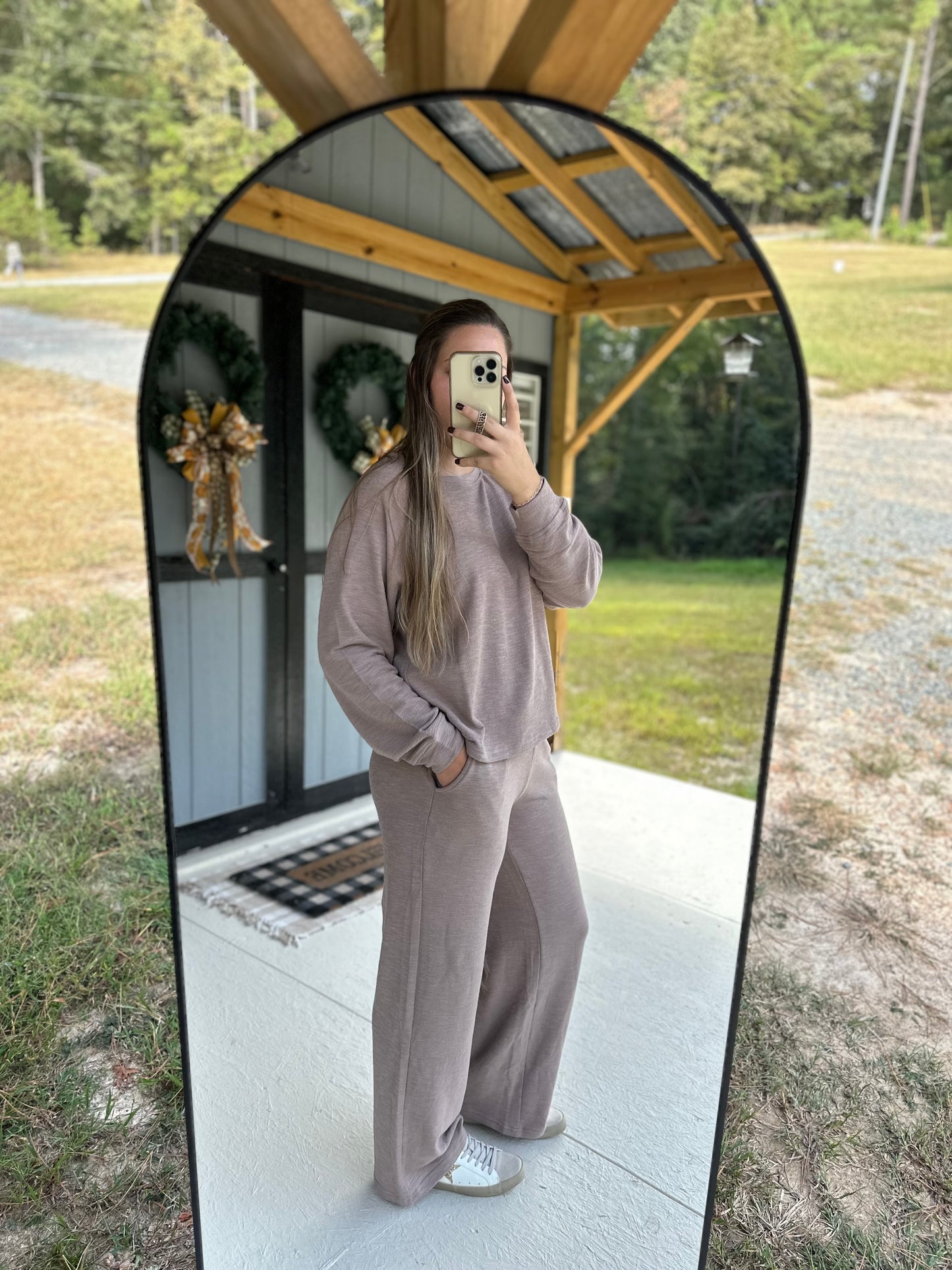 Zenana Long Sleeve & Pants Set