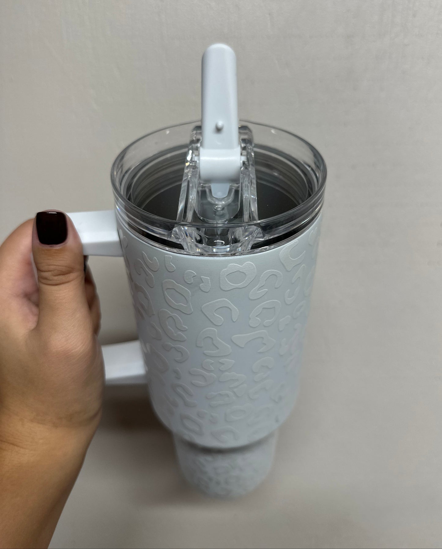 White Leopard Tumbler
