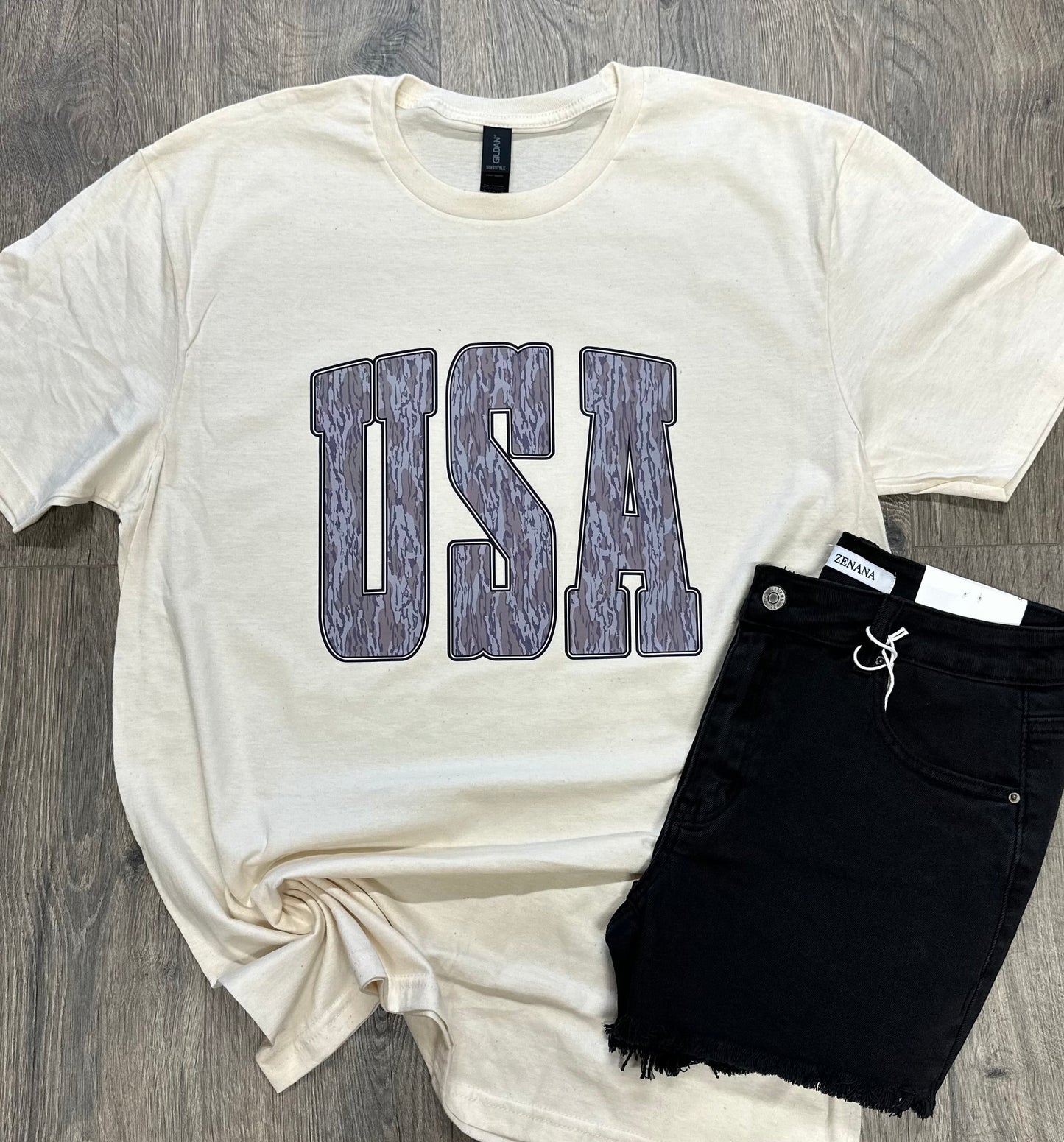 Camo USA Short Sleeve