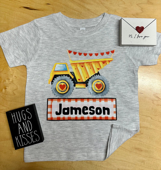 Valentine's Day Truck Shirt