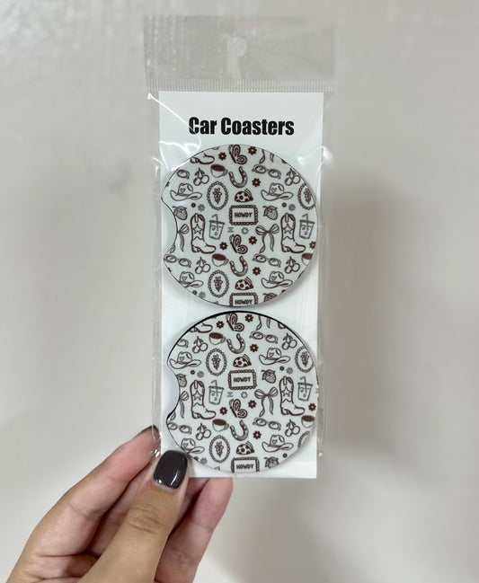 Western Car Coasters