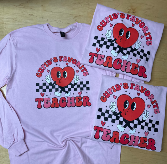 Cupid's Favorite Teacher Shirt
