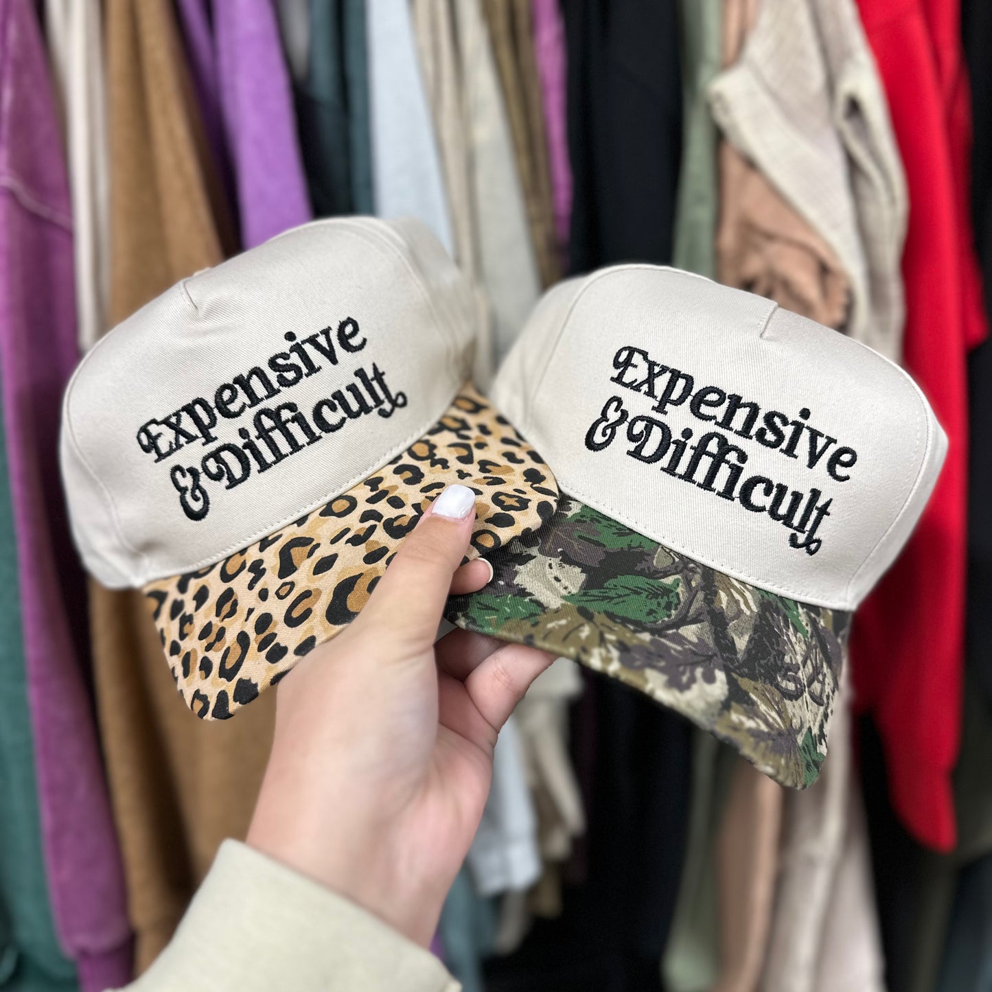 Expensive & Difficult Hat-2 Color Options