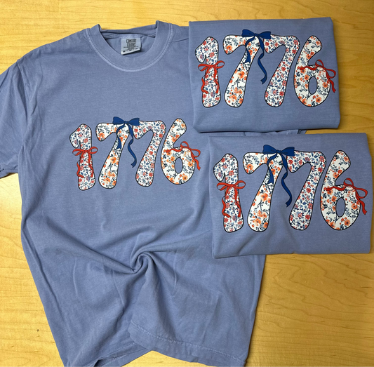 Floral 1776 Short Sleeve