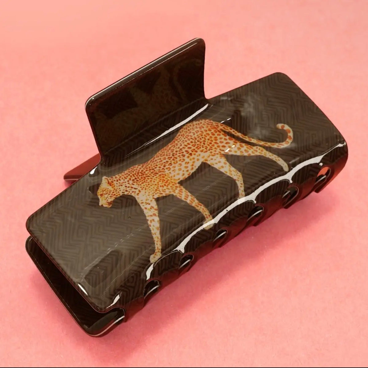 Leopard Claw Clip