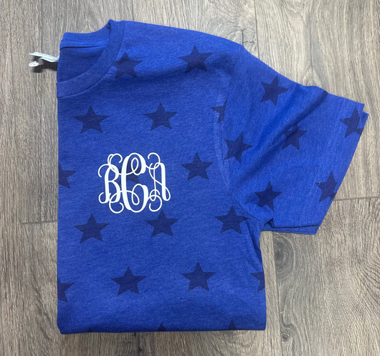 Royal Star Monogram Short Sleeve