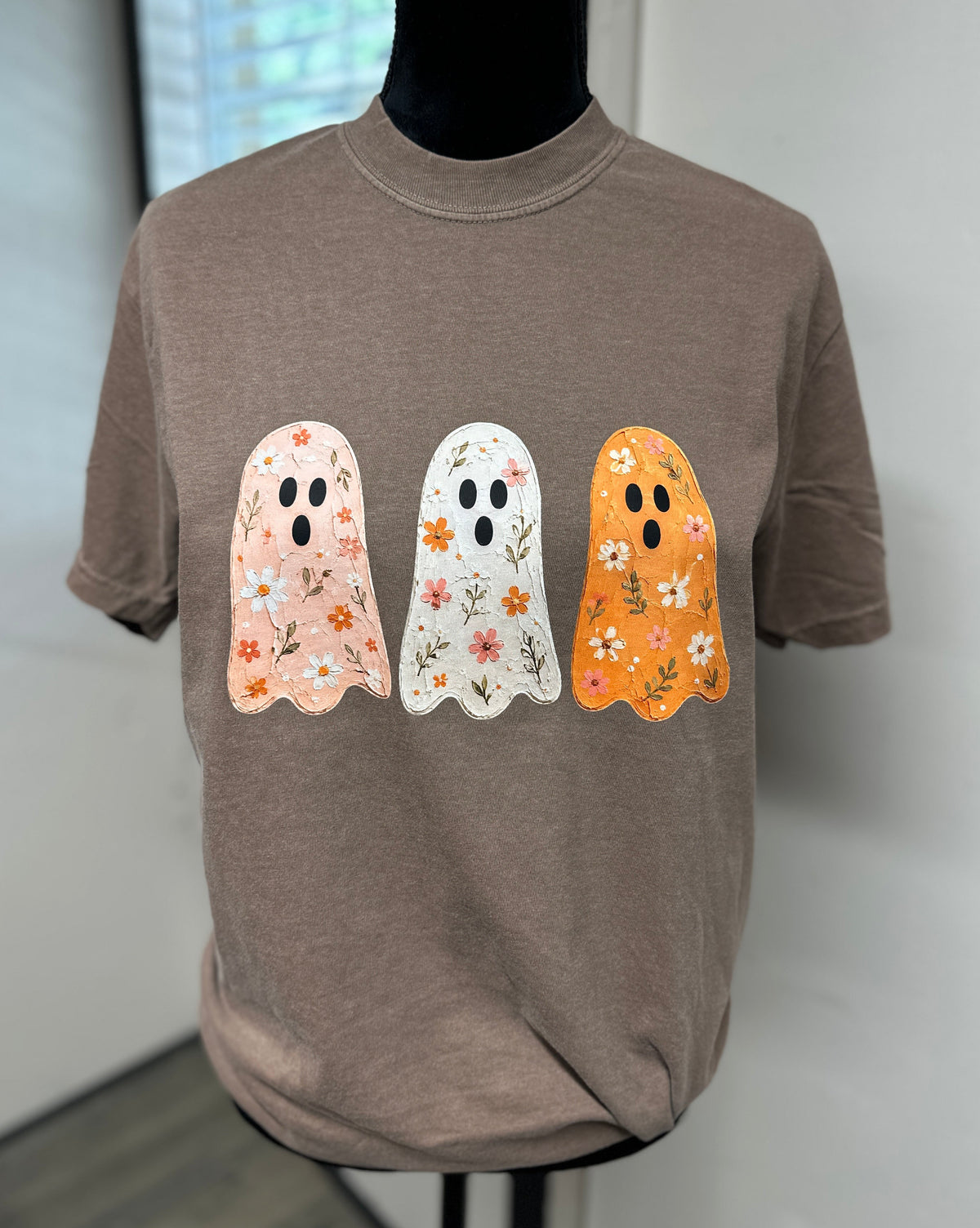 Floral Painted Ghosts Short Sleeve