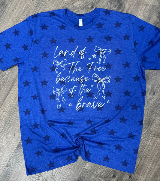 Land Of The Free Short Sleeve