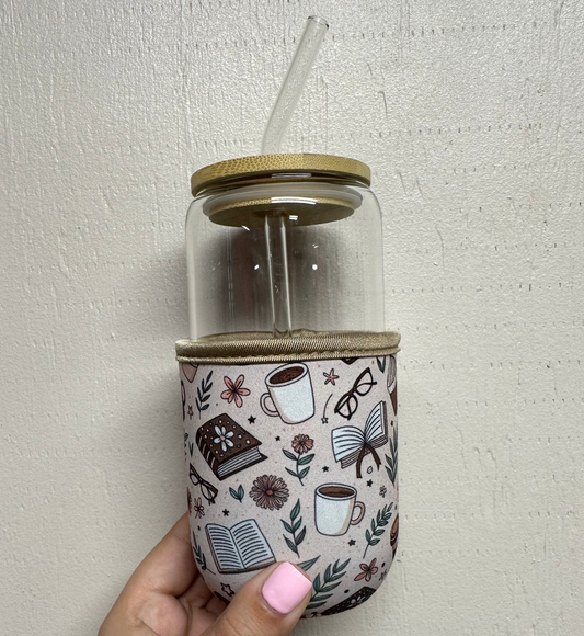 Coffee & Books Drink Sleeve