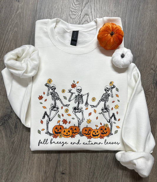 Fall Breeze and Autumn Leaves Sweatshirt