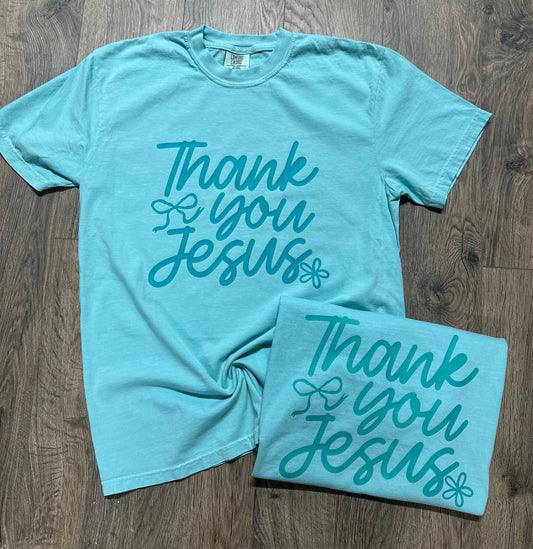 Thank You Jesus Short Sleeve