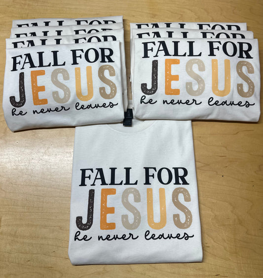 Fall for Jesus Short Sleeve