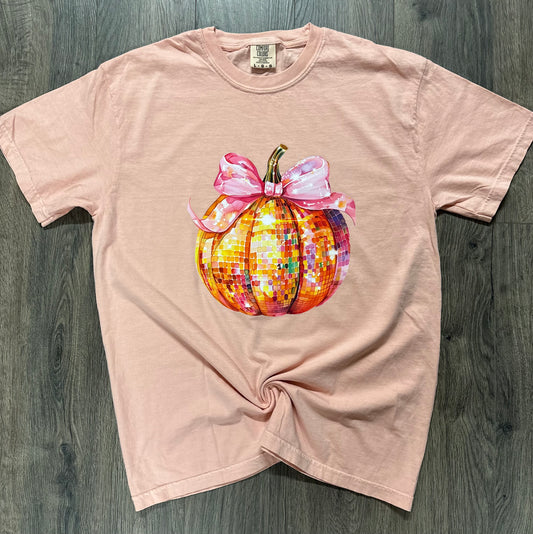 Bow Disco Pumpkin Short Sleeve