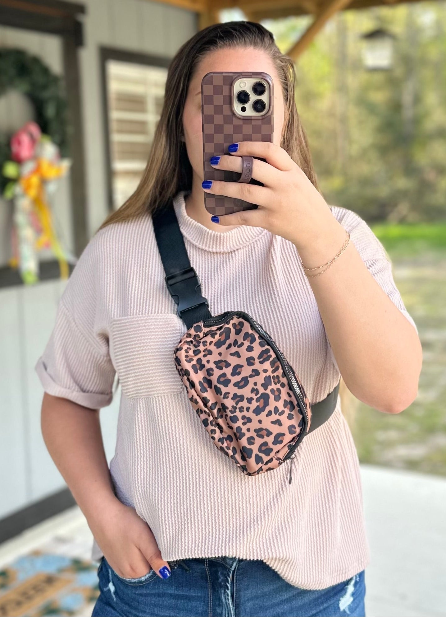 Leopard Crossbody Bag